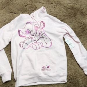 Pink lion king hoodie